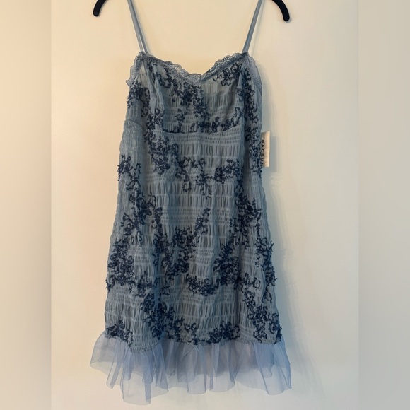 PacSun Third Charm Jordyn Embroidered Mini Dress - Picture 4 of 7